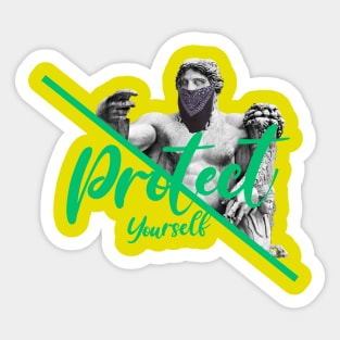 Protect Yourself Sticker